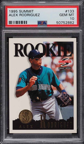 1995 SUMMIT ALEX RODRIGUEZ #133 PSA 10 