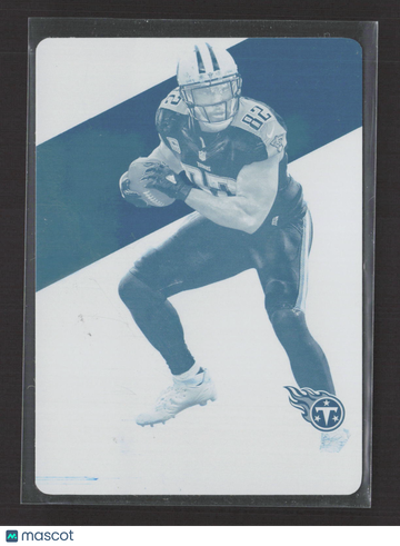 2016 Panini Prime Signatures Delanie Walker #118 Cyan Printing Plate /1 Printing Plate