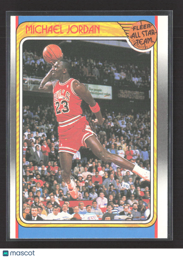 1988 Fleer All-Star Team Michael Jordan #120