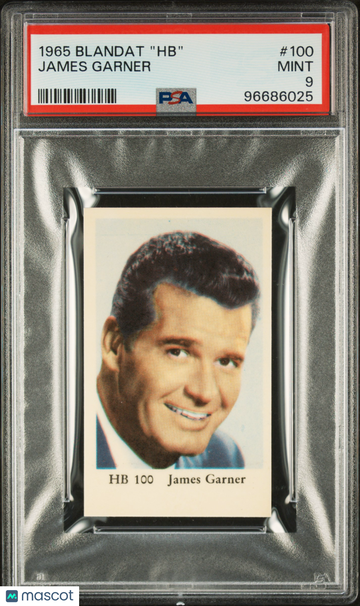 1965 Blandat "HB" James Garner #100 PSA 9