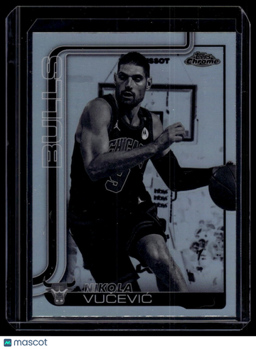 2025-26 Topps Chrome Nikola Vučević #24 Negative Refractor