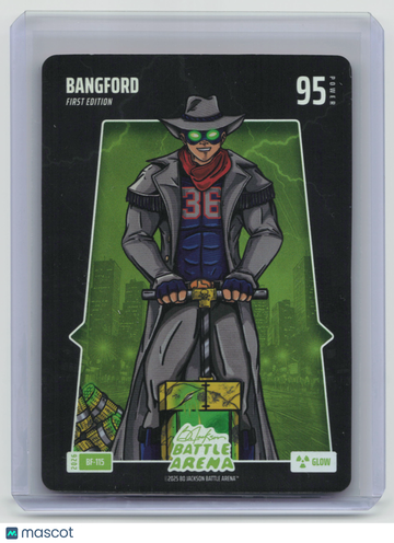 2026 Bo Jackson Battle Arena Bangford Glow Battlefoil First Edition #BF-115
