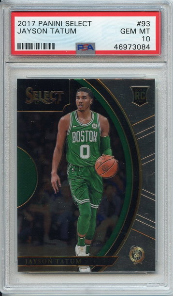 Jayson Tatum Select Rookie PSA 10