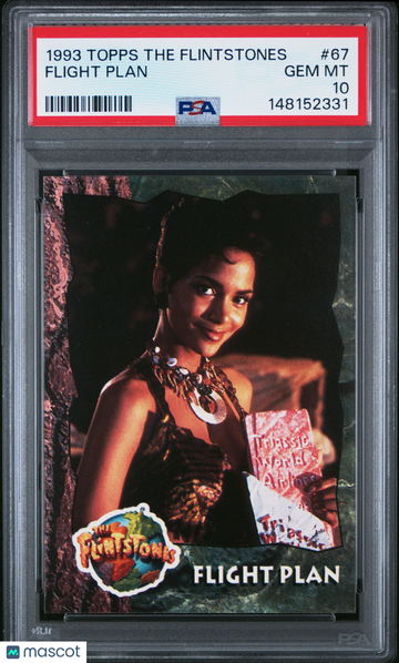 1993 Topps The Flintstones Halle Berry Flight Plan ROOKIE #67 PSA 10