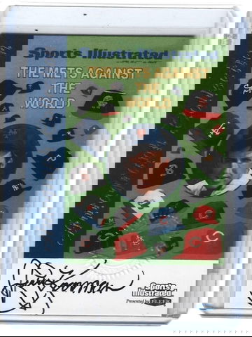 JERRY KOOSMAN 1999 FLEER SPORTS ILLUSTRATED AUTOGRAPH AUTO -METS!!