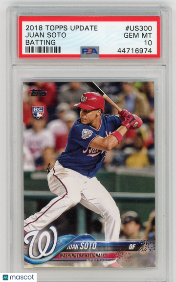 2018 Topps Update Juan Soto #US300 PSA 10