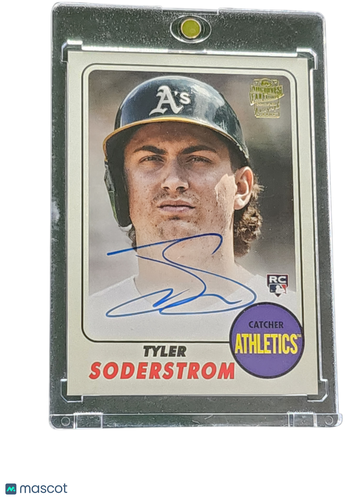 2024 Topps Archives Signature Series Tyler Soderstrom #68FF-5 RC