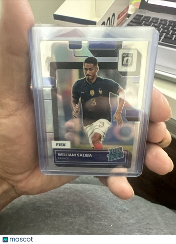 2022-23 Panini Donruss Optic FIFA William Saliba #182 Optic Holo