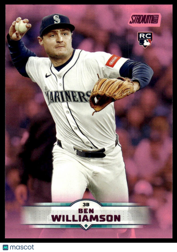 2025 Stadium Club Ben Williamson #163 Pink Foil RC