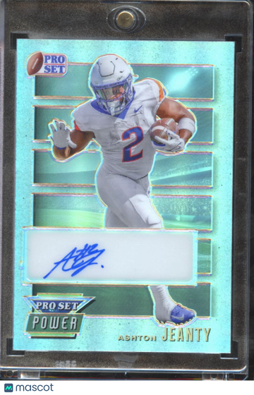 2024 Leaf Pro Set Power Ashton Jeanty #PW-AJ1 Light Blue /15
