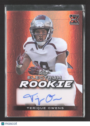 2024 Leaf Electrum Terique Owens #RA-TO1 RC 15/59 Auto