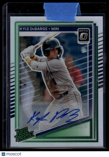 2025 Donruss Kyle DeBarge #188 Rated Prospects Optic Signatures AU