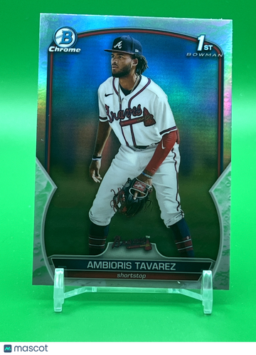 2023 Bowman Chrome Ambioris Tavarez #BCP-33 Lunar Refractor Rookie 1sr Bowman