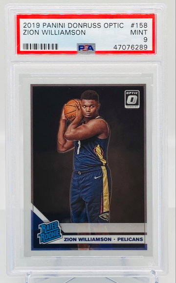 Zion Williamson Optic Base RC PSA 9 47076289