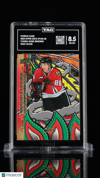 2024 Upper Deck Young Guns Renewed Patrick Kane #YGR-20 High Gloss /10 TAG 8.5