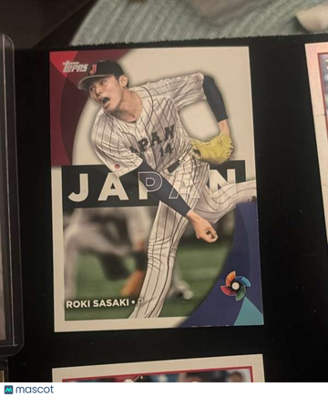 2023 Topps - 2023 World Baseball Classic Stars Roki Sasaki #WBC-34