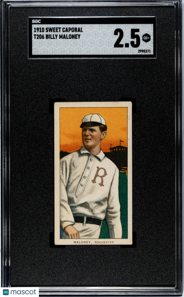 1910 Sweet Caporal (T206) Billy Maloney SGC 2.5