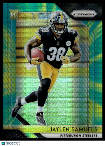 2018 Panini Prizm Jaylen Samuels #238 Prizm Hyper SN RC