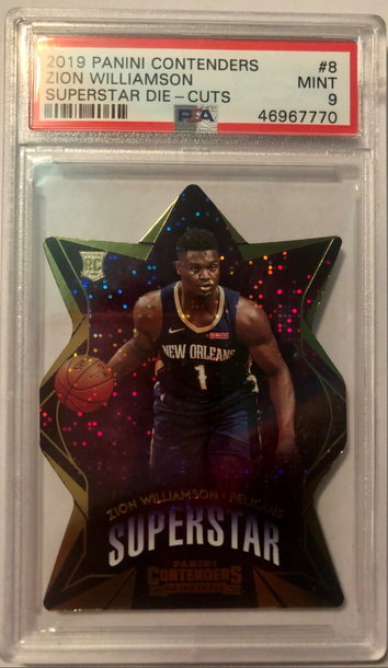 2019 Zion Williamson RARE Die Cut