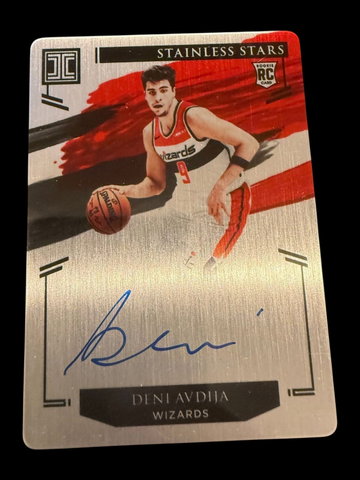 2020 Impeccable | Rookie Deni Avdija | Stainless Stars Auto | 79/99 | # SSA-AVD