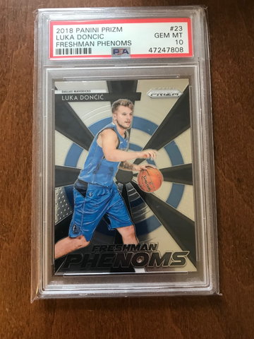 Luka Doncic 2018 Prizm Freshman Phenoms