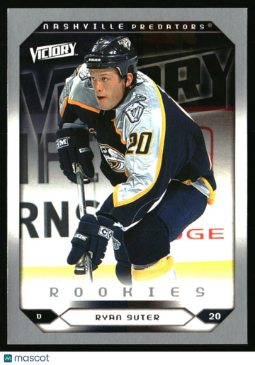 2005-06 Upper Deck Ryan Suter #287 2005-06 Upper Deck Victory Update Nashville Predators