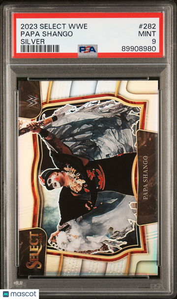 2023 Panini Select WWE Papa Shango #282 Silver PSA 9