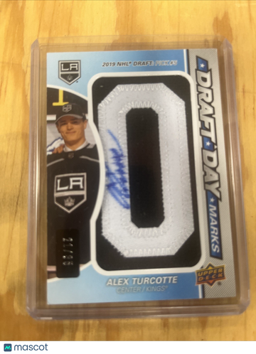 2021 SP Game Used Alex Turcotte Short Print