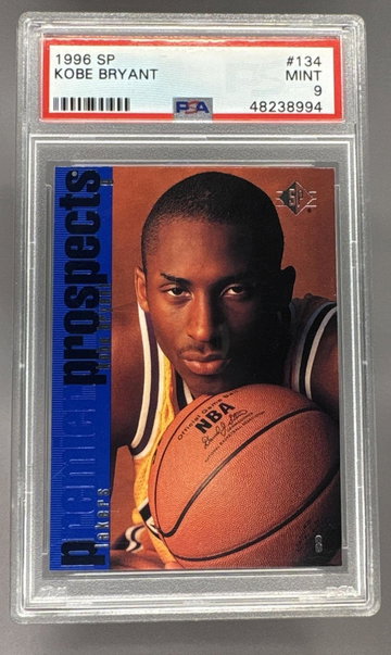 1996 SP Premier Prospects Kobe Bryant #134 PSA 9