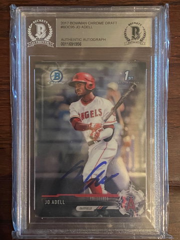 Jo Adell 2017 Chrome IP Auto