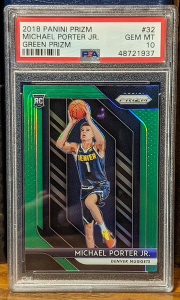 Michael Porter Jr. 2018 Green Prizm