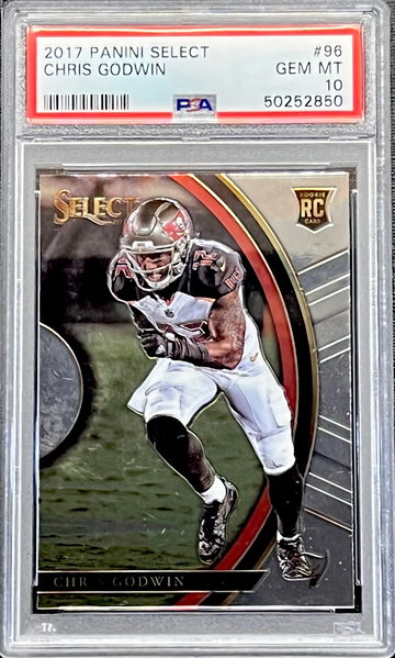 2017 Chris Godwin Panini Select #96 PSA 10 GEM MT