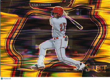 2023 Cam Collier Gold Flash Prizm Panini Authentic