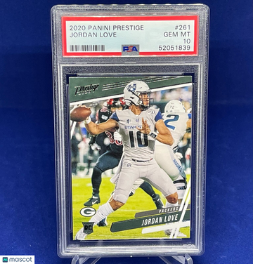2020 Panini Prestige Jordan Love #261 PSA 10