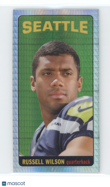 2012 Topps Chrome Russell Wilson #12 Refractor