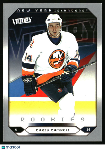 2005-06 Upper Deck Chris Campoli #276 2005-06 Upper Deck Victory Update New York Islanders