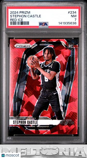2024-25 Panini Prizm Stephon Castle #234 RC PSA 7