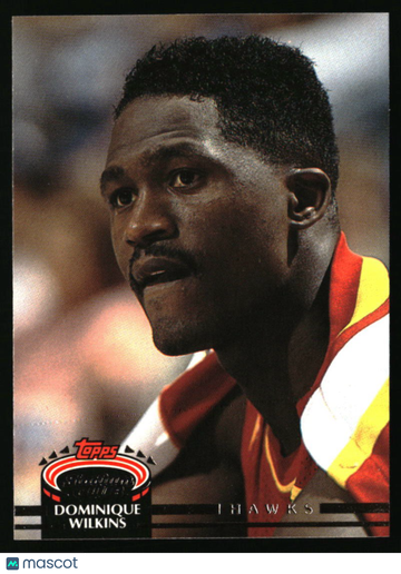 1992-93 Stadium Club Dominique Wilkins #260 Atlanta Hawks