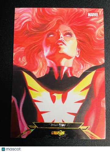 2025 Kakawow Cosmos Marvel Iconic Faces Jean Grey Phoenix Memorabilia Booklet 268/288 CM-IF-17