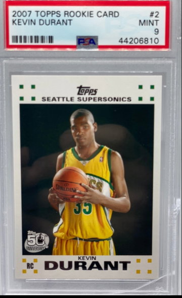 Kevin Durant 2007 Topps Rookie 