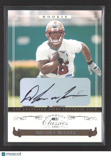 2006 Donruss Classics Delanie Walker #178