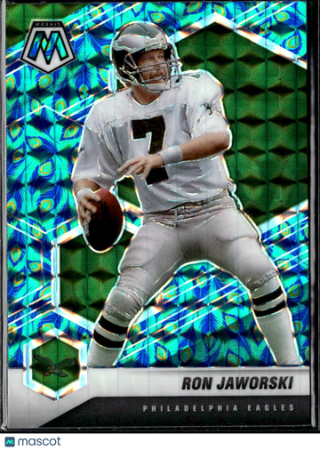 2021 Panini Mosaic Ron Jaworski #162 Peacock