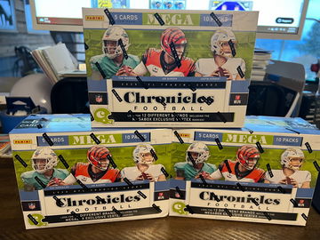 Lot of 3 2020 Panini Chronicles - Mega boxes