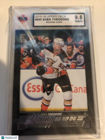 2015-16 Upper Deck Shea Theodore #227 Rookie KSA 9.5