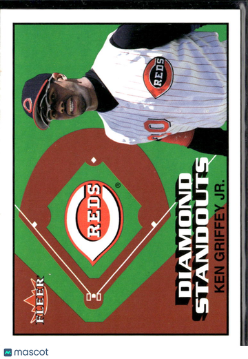Ken Griffey Jr. 2002 Fleer Diamond Standouts 0326/1200 Cincinnati Reds