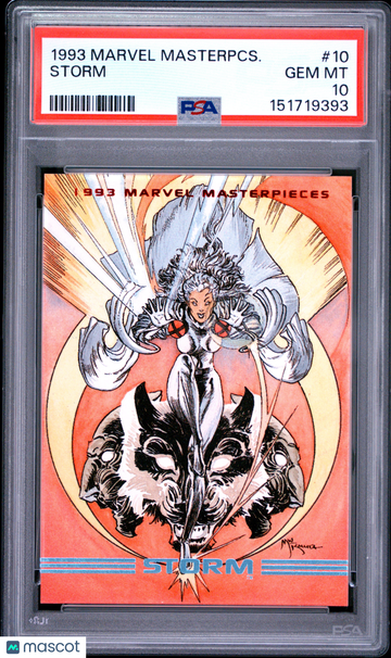 1993 Marvel Masterpieces Storm #10 PSA 10