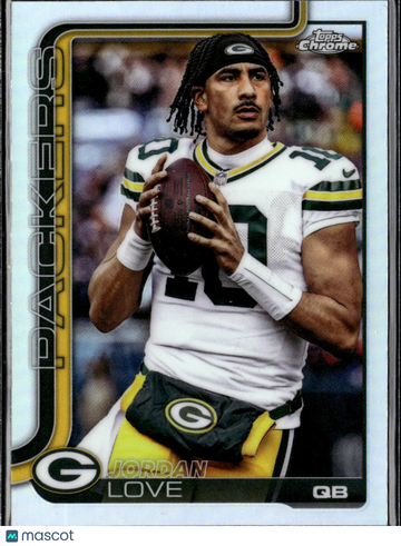 2025 Topps Chrome Jordan Love #109