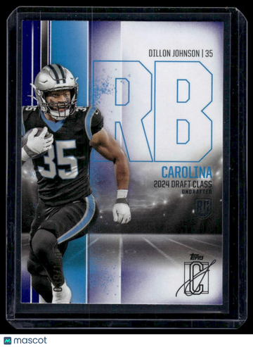 2024 Topps Signature Class Dillon Johnson #191 Purple SN,RC