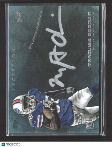 2013 Topps Inception Marquise Goodwin #ISS-MGO Auto