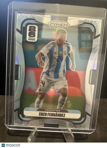 2026 Panini Prizm FIFA World Cup 2026 Enzo Fernández #3 Silver